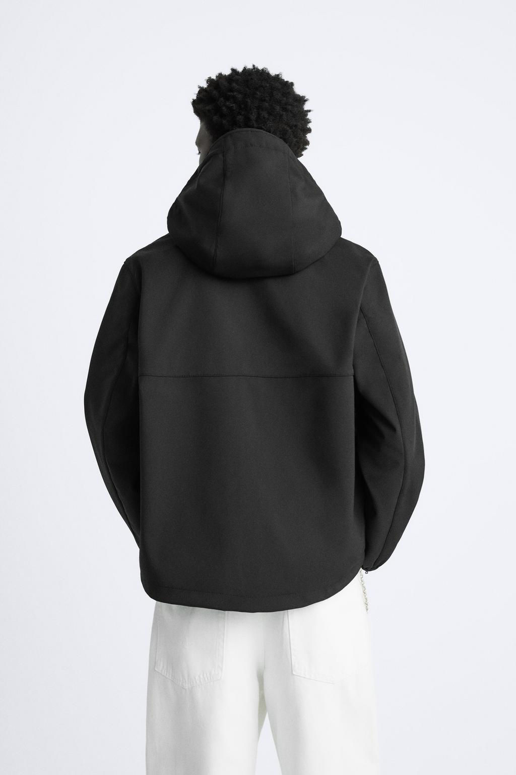 HOODED TECHNICAL JACKET - Zara фото 3