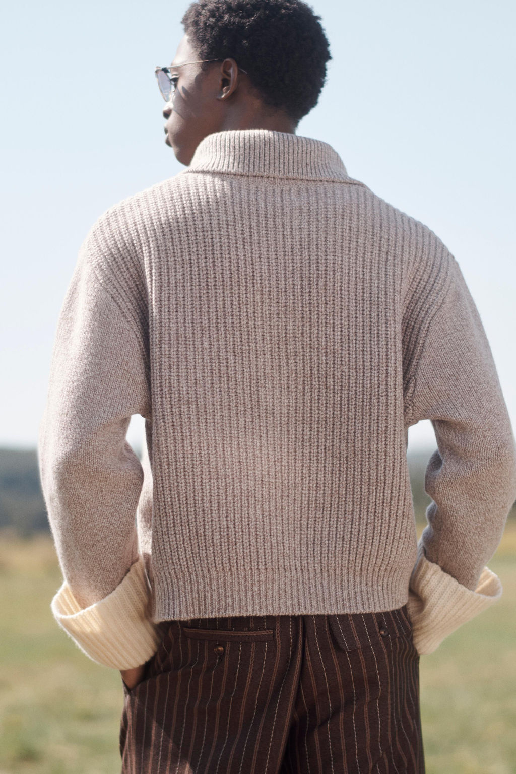 LIMITED EDITION WOOL BUTTONED COLLAR SWEATER - Zara фото 3