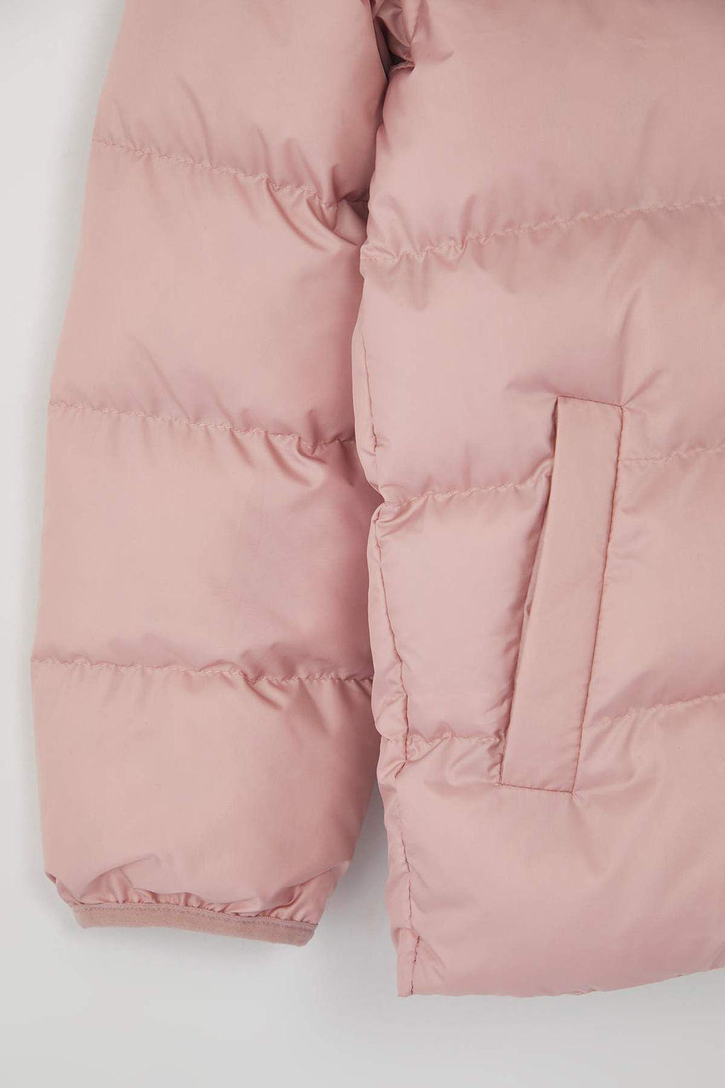 Cok Renkli Kal?n Kapusonlu Regular K?z Cocuk Mont TKDAW26MO00009 - Trendyolmilla фото 8