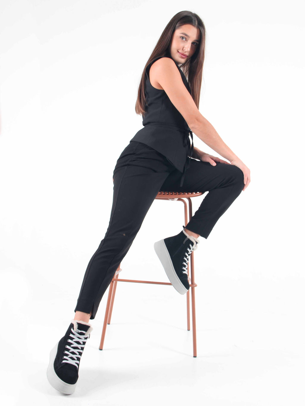 Ботинки 217.ALTAgr. черный замша R