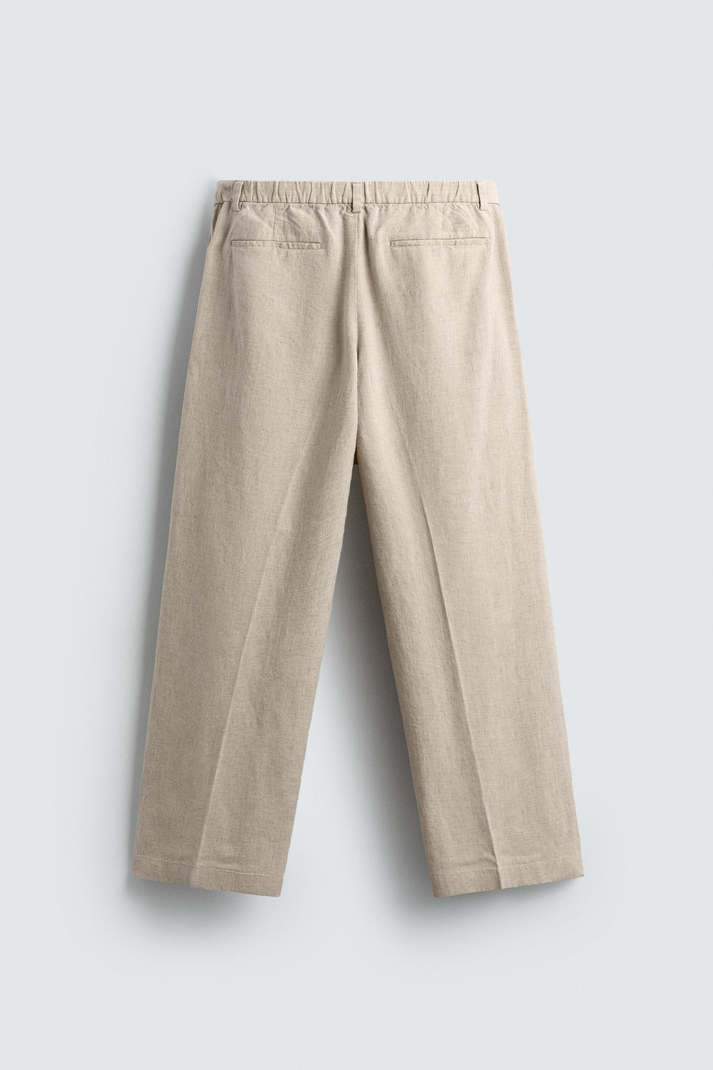 FLOWING LYOCELL-LINEN TROUSERS - Zara фото 6