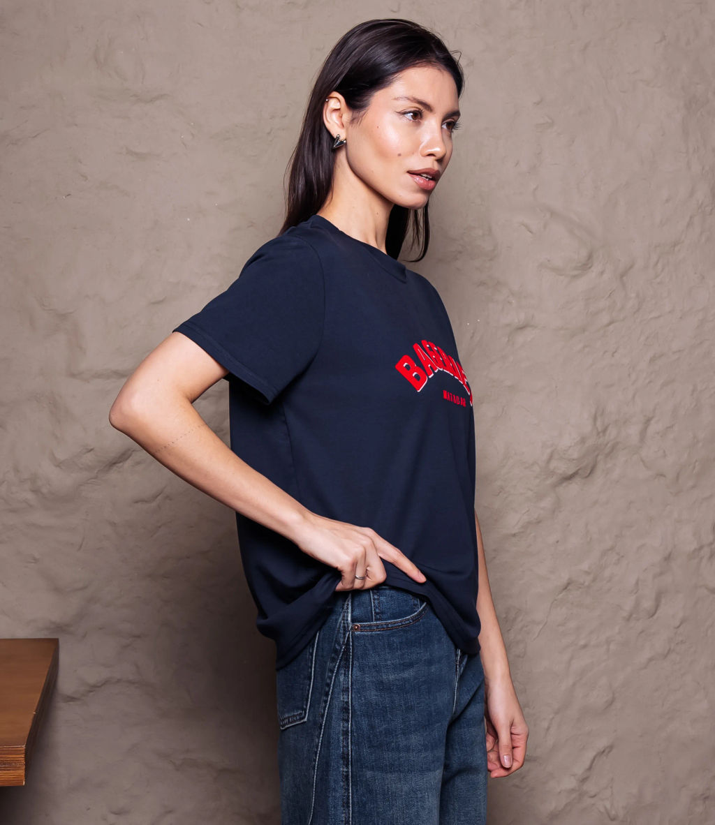 Футболка #КТ6025 (4), тёмно-синий - Dommod фото 2