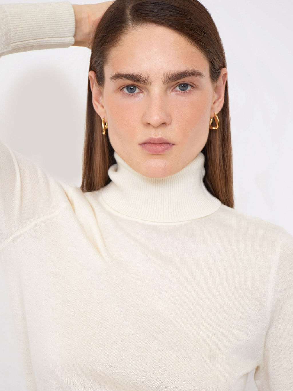 Трикотажная водолазка B2866/forgin - Emka фото 3