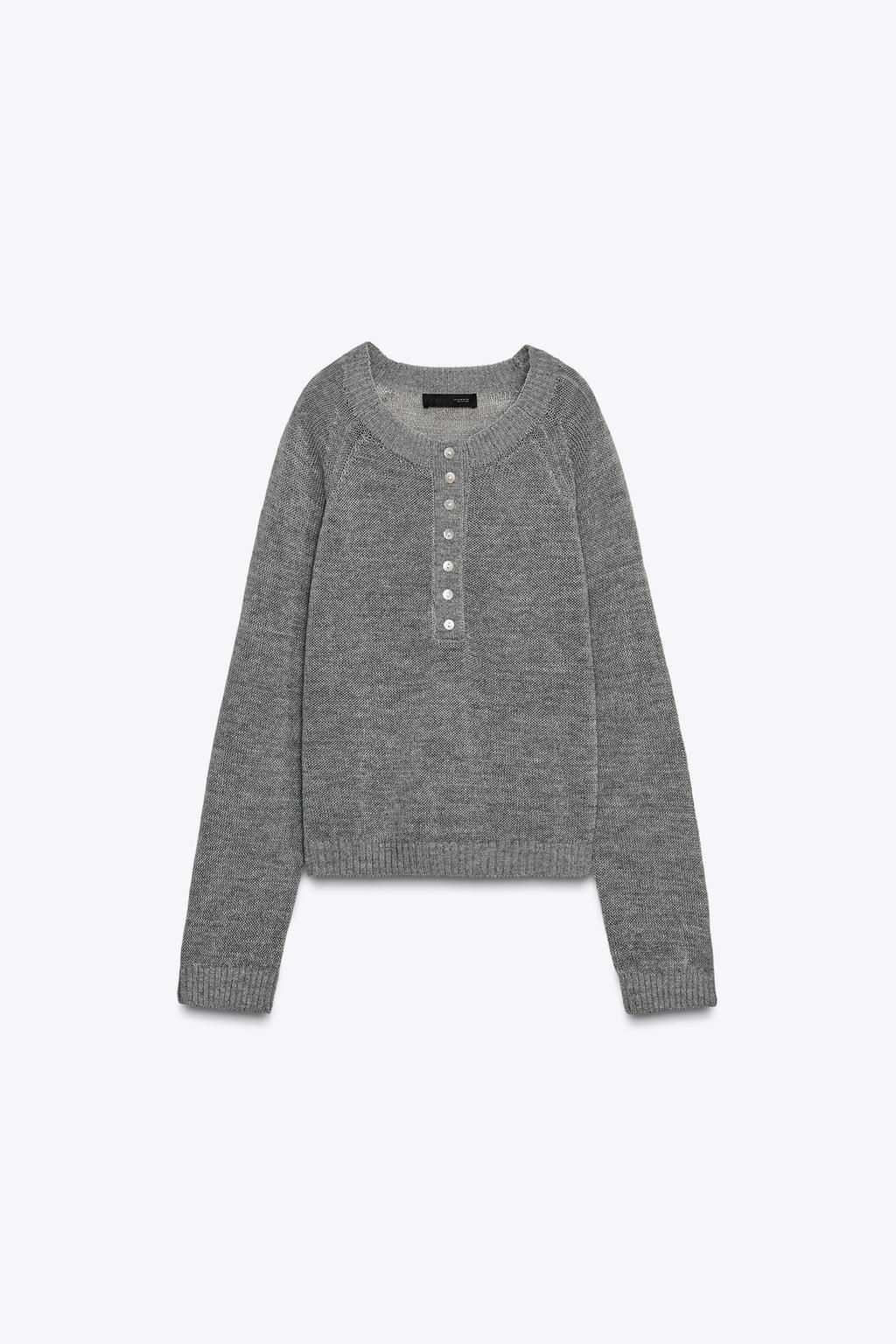 KNIT BAKER SWEATER - Zara фото 4