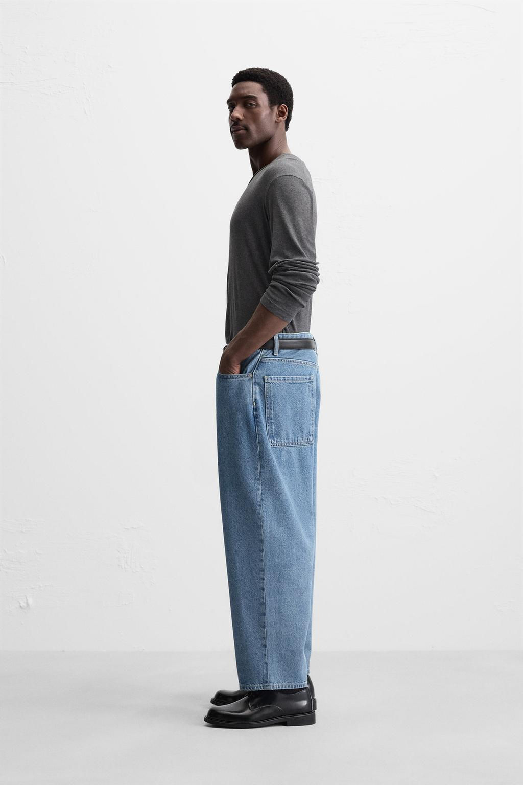 WIDE-LEG JEANS - Zara фото 6