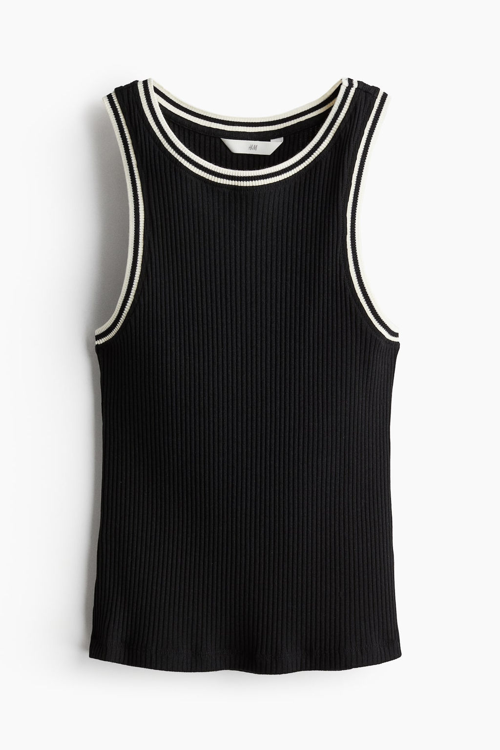 Top sin mangas en canale - H&m фото 4