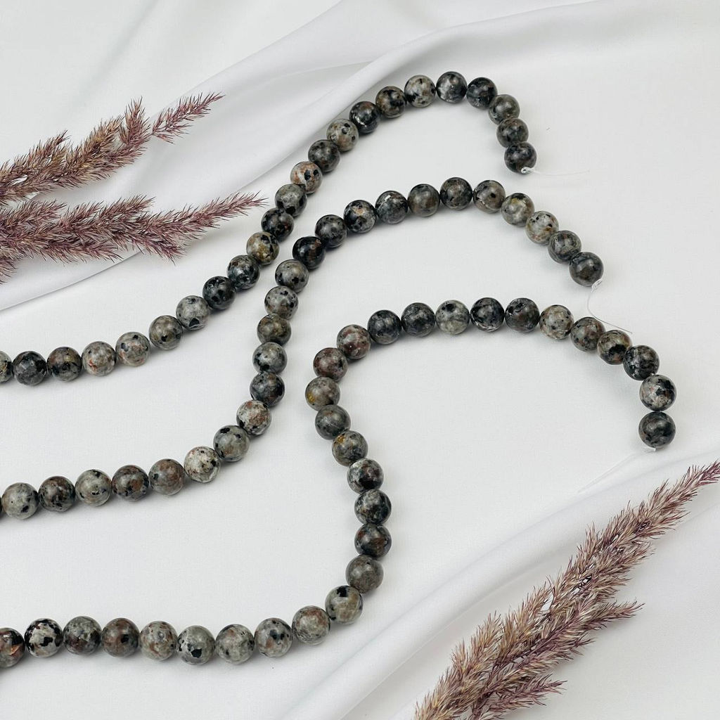 Бусины для украшений из Йооперлита (35 бусин)