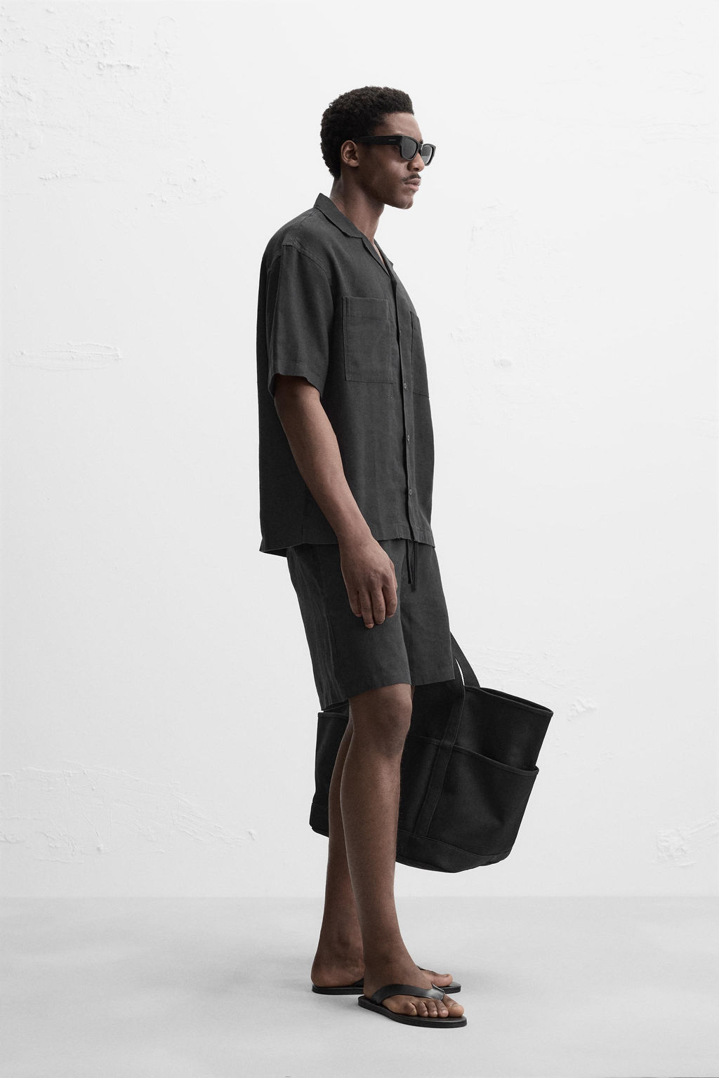 100% LINEN SHIRT - Zara фото 12