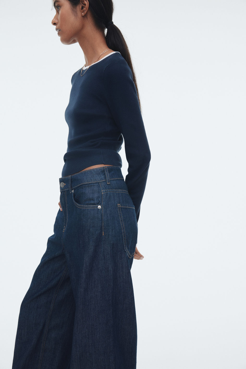Wide Regular Jeans - H&m фото 6