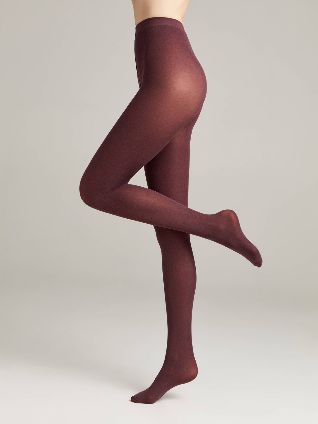 Колготки теплые CONTE Плотные меланжевые колготки TRENDY MELANGE melanzana - Conte elegant фото 2