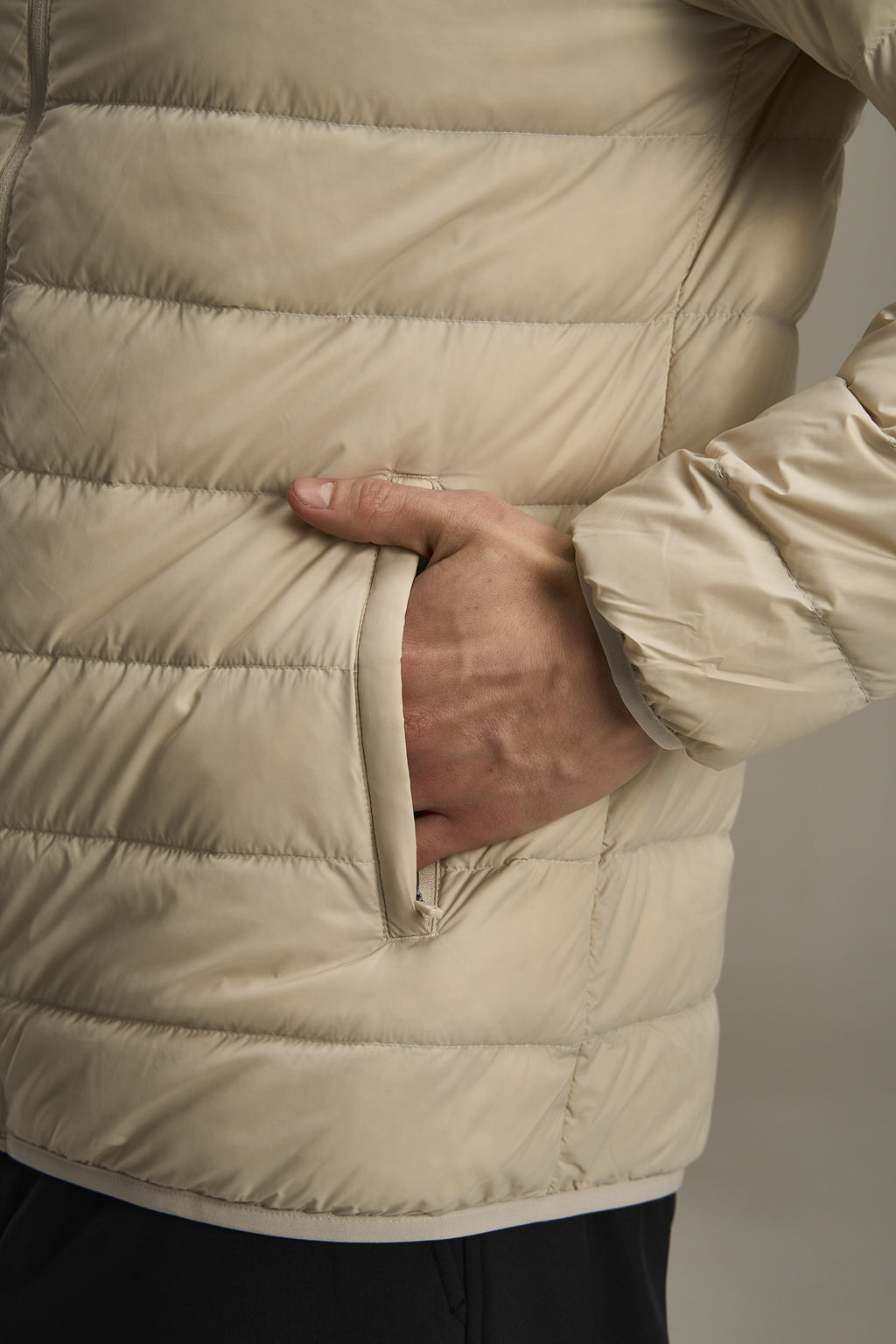 Пуховик легкий Серый - Anta фото 6