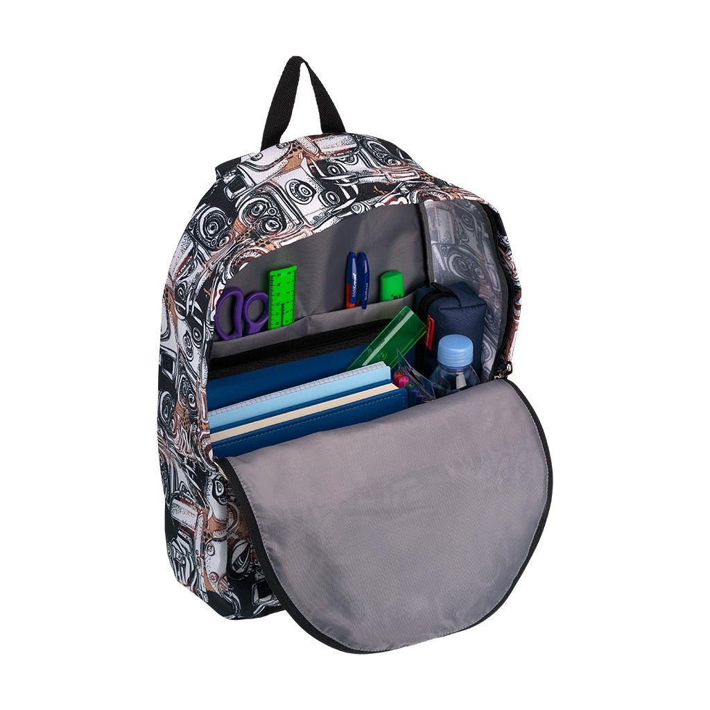 Цена за 1 шт. Рюкзак ErichKrause® EasyLine® 17L Retro Camera фото 3