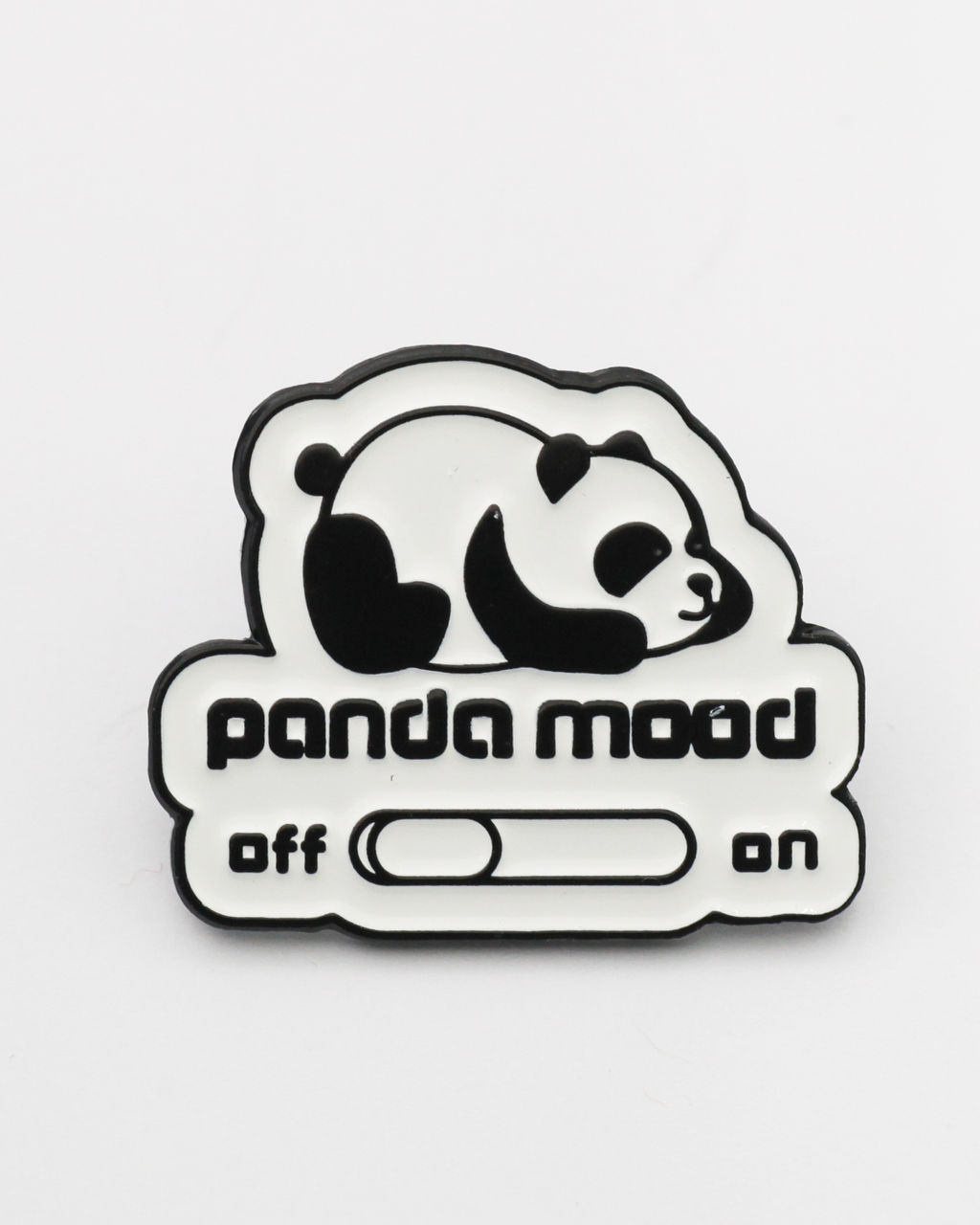 Металлический значок Panda Mood - Krumpy фото 2