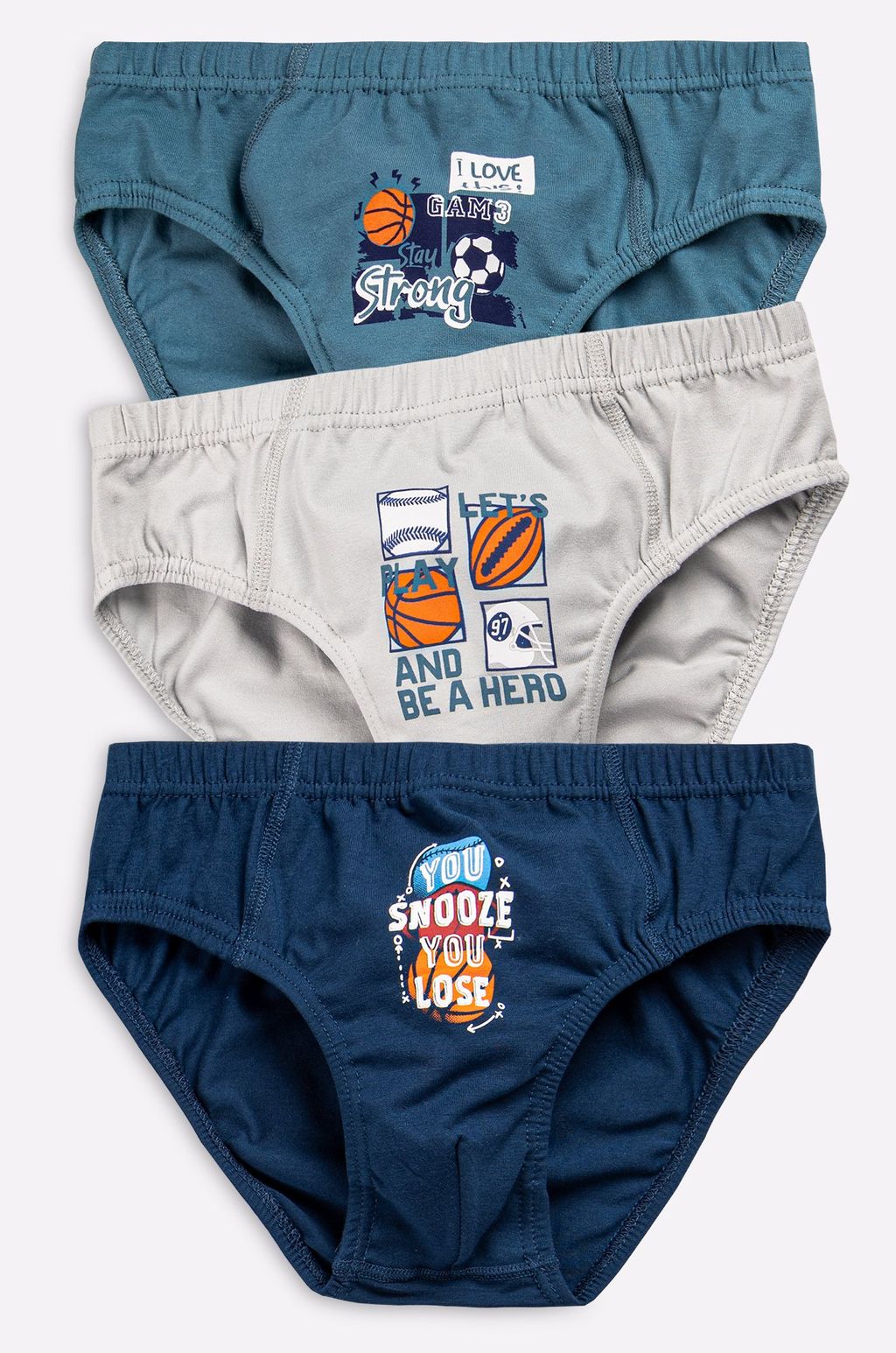 Трусы-плавки для мальчика 3 шт. Baykar  фото 2