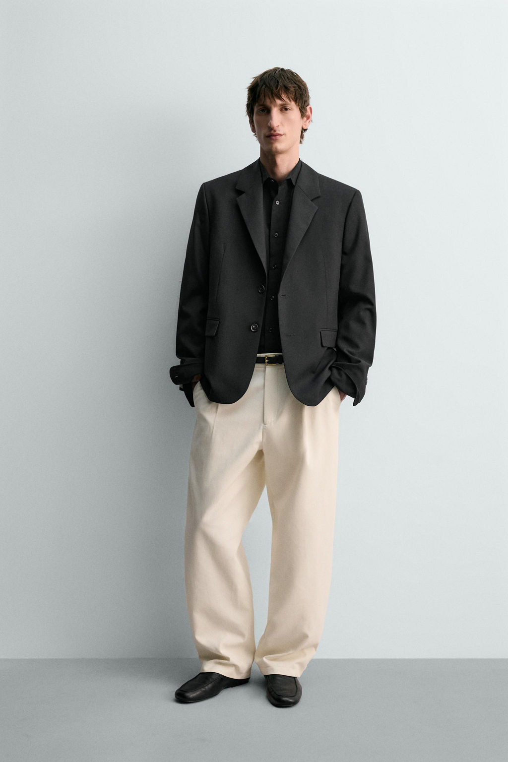 BLAZER TRAJE 100% LANA LIMITED EDITION / Negro