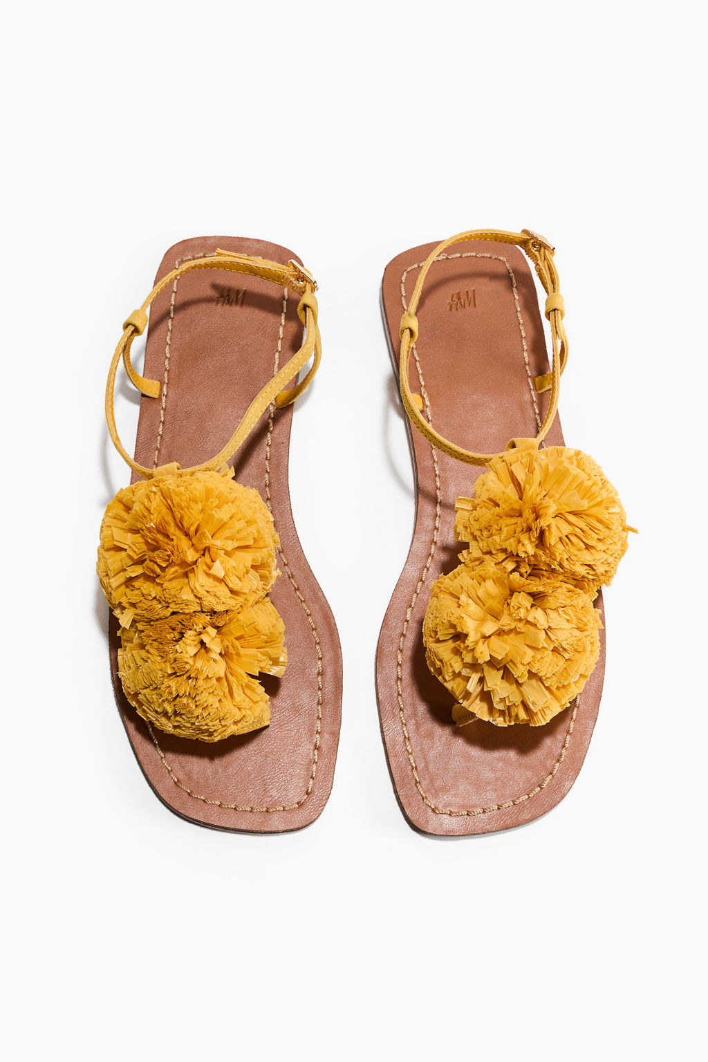 Sandalias de tiras con aplicaciones - H&m фото 6