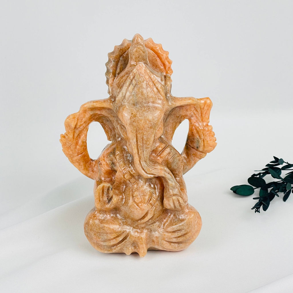 Статуэтка Ганеша из Яшмы - Радуга самоцветов фото 2