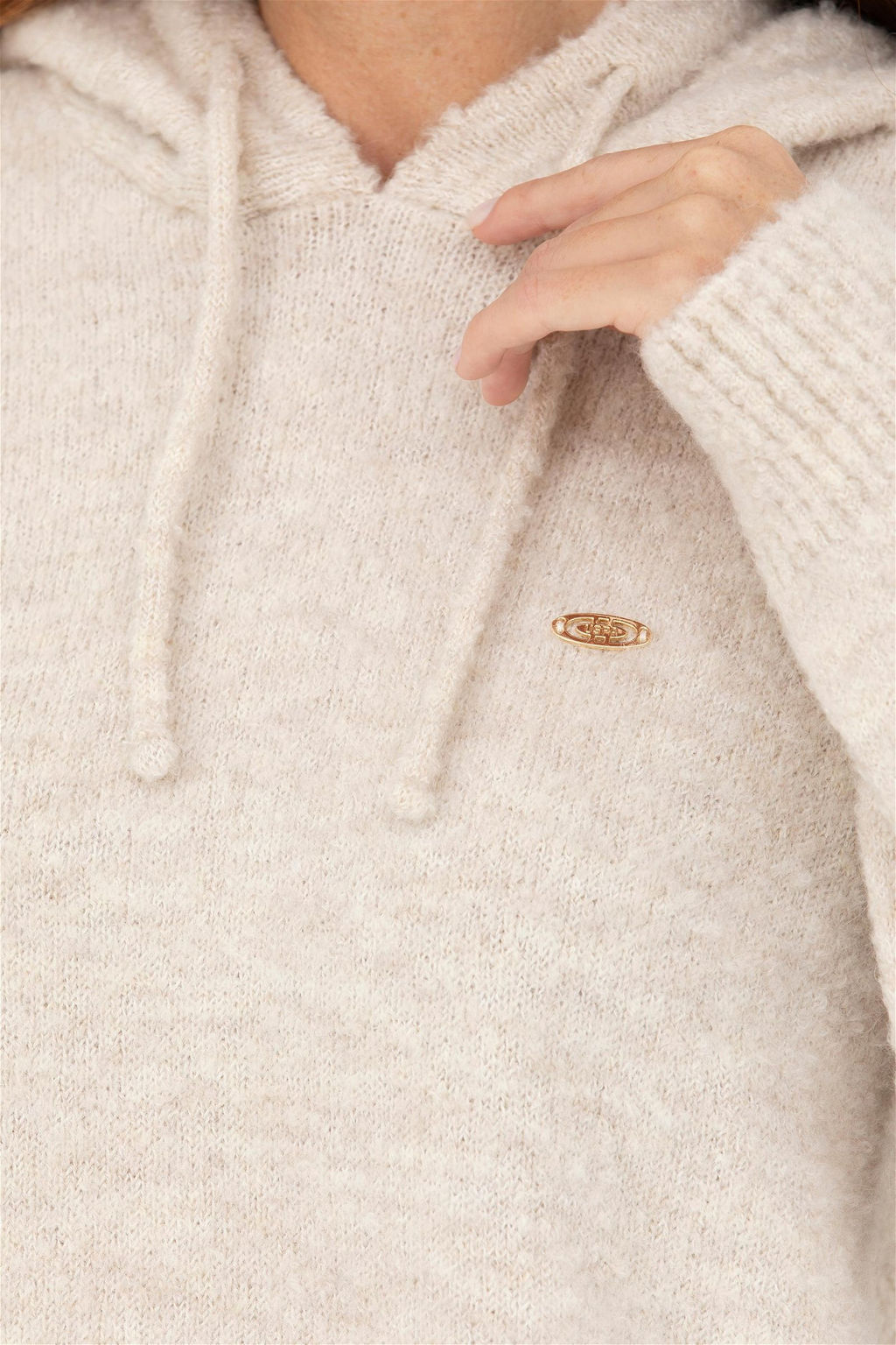 Женский кремовый свитер - U.s. polo assn фото 14