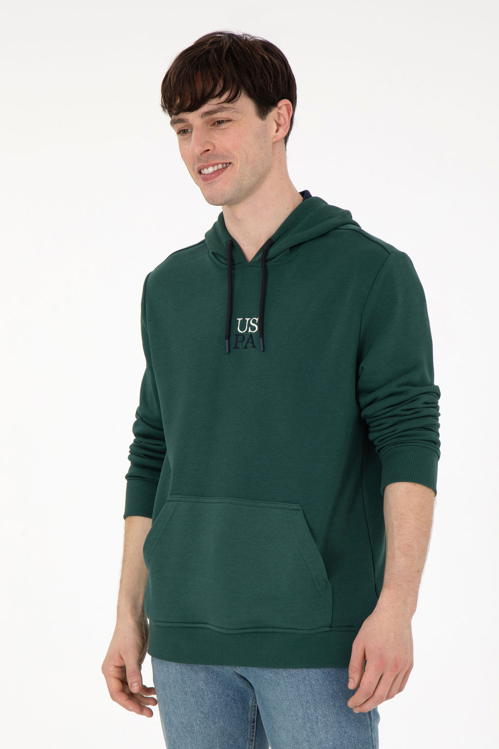 Мужской темно-зеленый свитшот Неожиданная скидка в корзине - U.s. polo assn фото 8