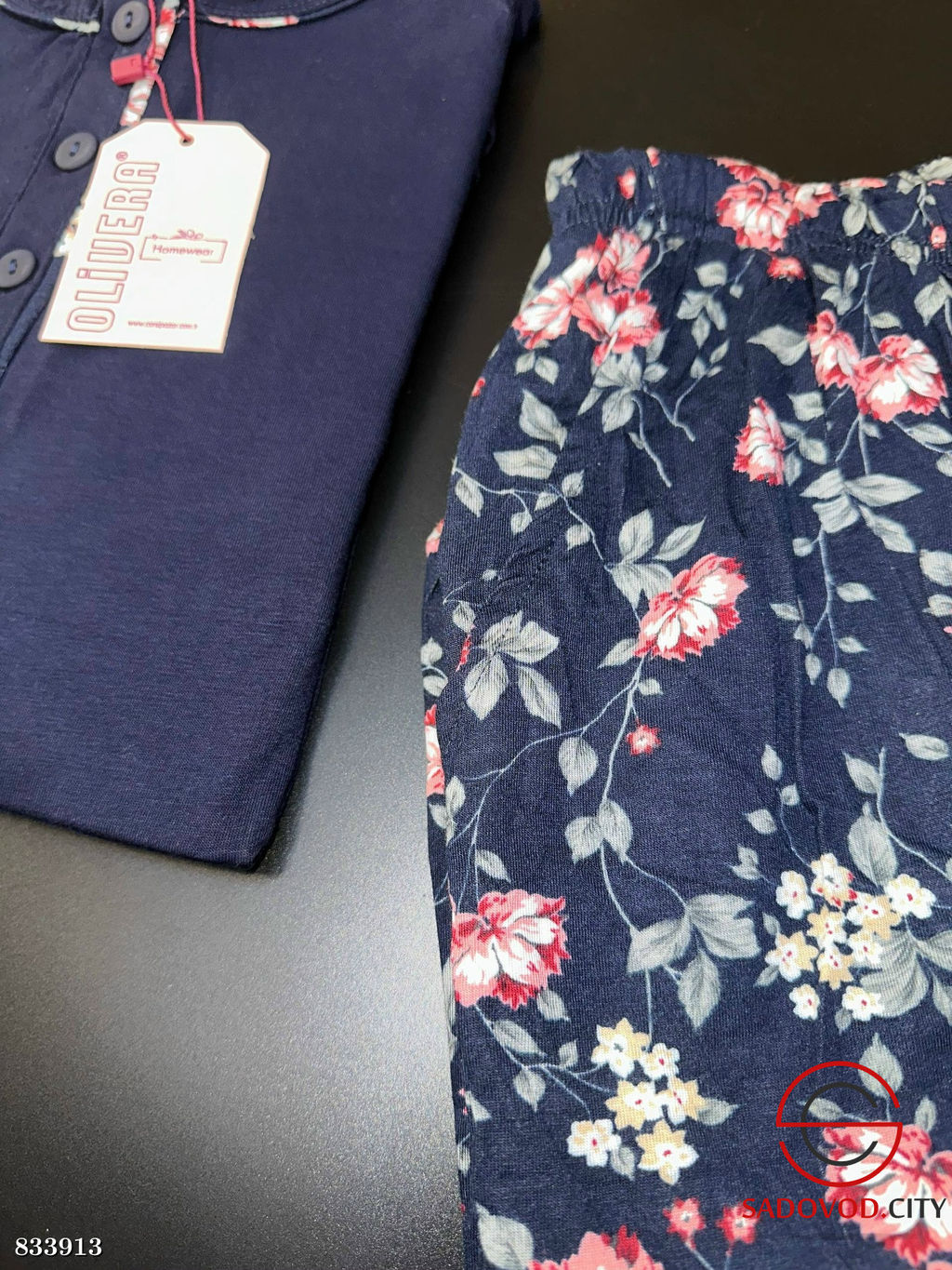 Пижама с капри домашняя