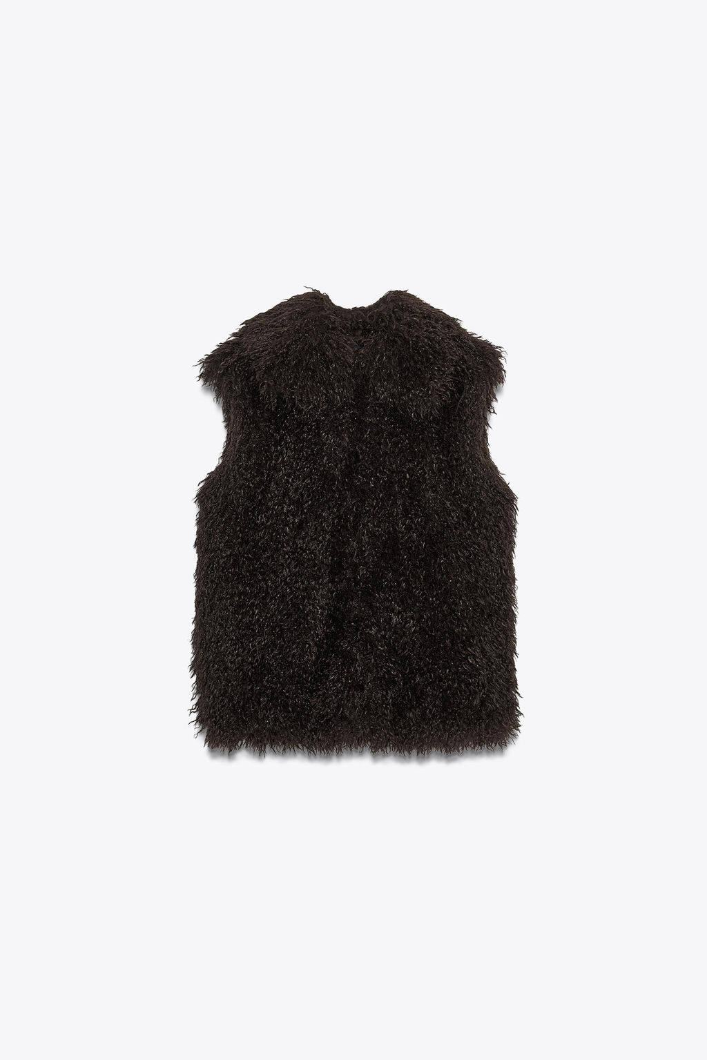 FAUX FUR GILET - Zara фото 3