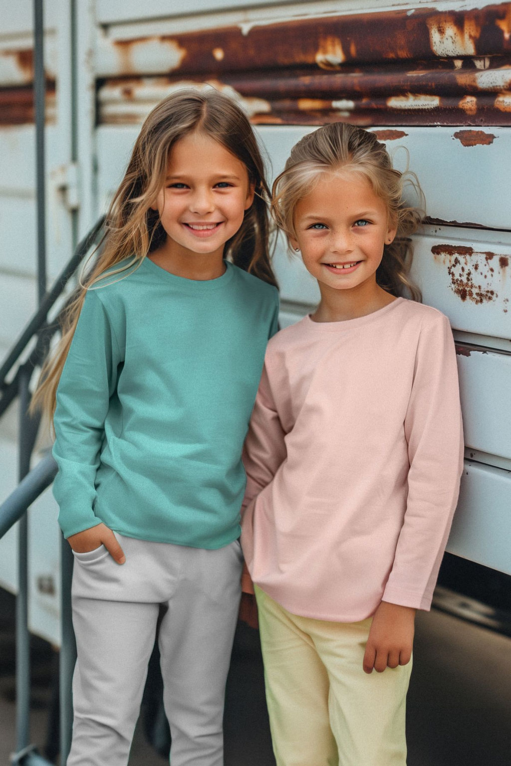 Lacivert*001 K?z Cocuk Duz Basic Bisiklet Yaka Pamuklu Orme T-Shirt TKDAW25TS00000 - Trendyolmilla фото 7