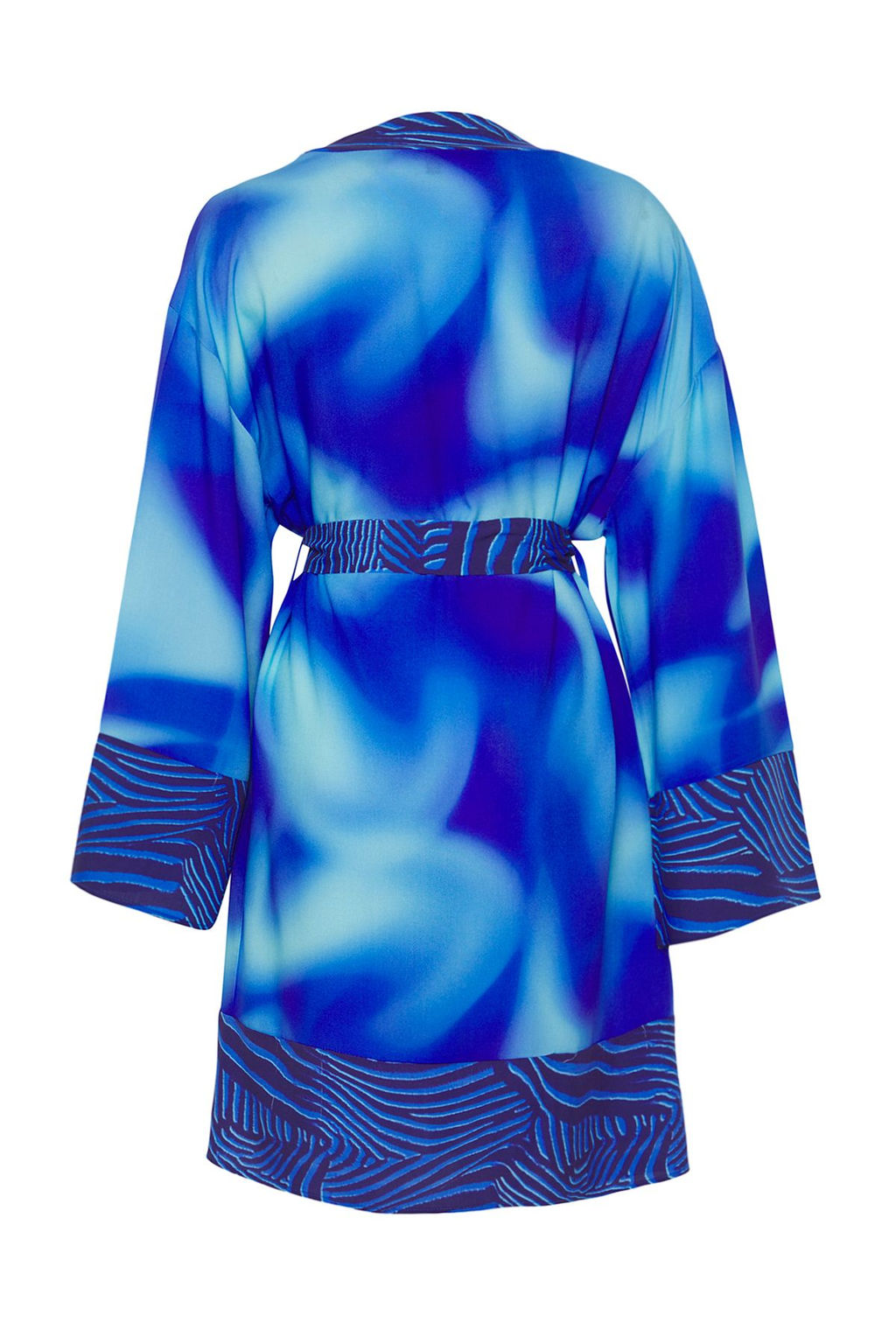Batik Desenli Maxi Dokuma Desen Bloklu Plaj Kimono&Kaftan TBESS25KM00009 - Trendyolmilla фото 6