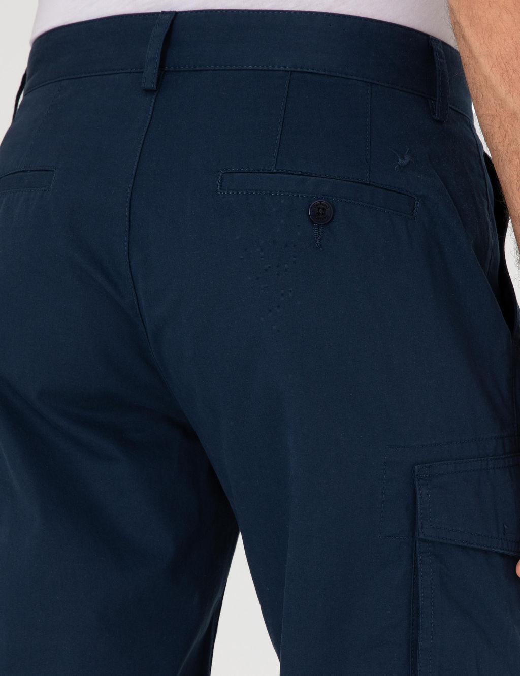 Lacivert Comfort Fit %100 Pamuk Bermuda _ort - Cacharel фото 6