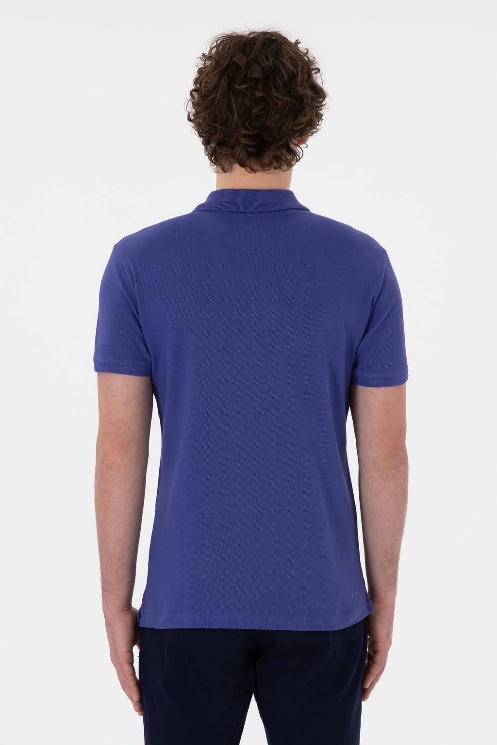 Erkek Slim Fit Polo Yaka Saks Basic Ti__rt Sepette S_rpriz _ndirim - U.s. polo assn фото 5