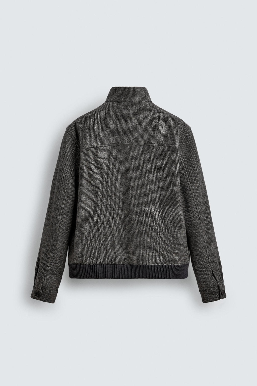 CONTRAST TEXTURED JACKET - Zara фото 14