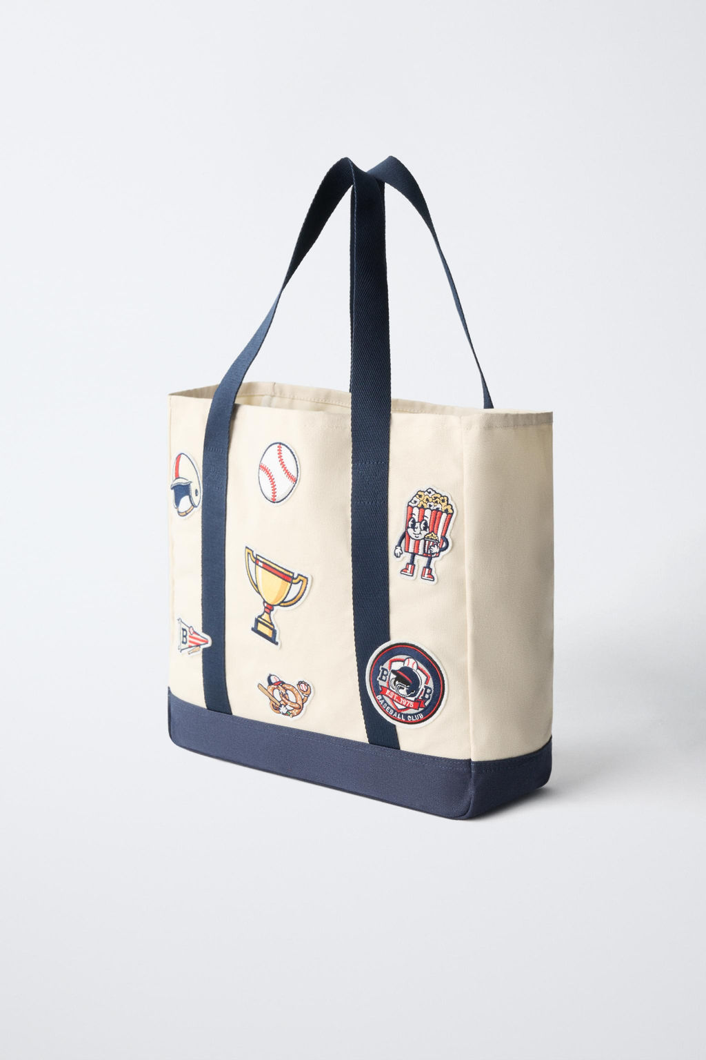 SHOPPER PARCHES / Blanco Crudo