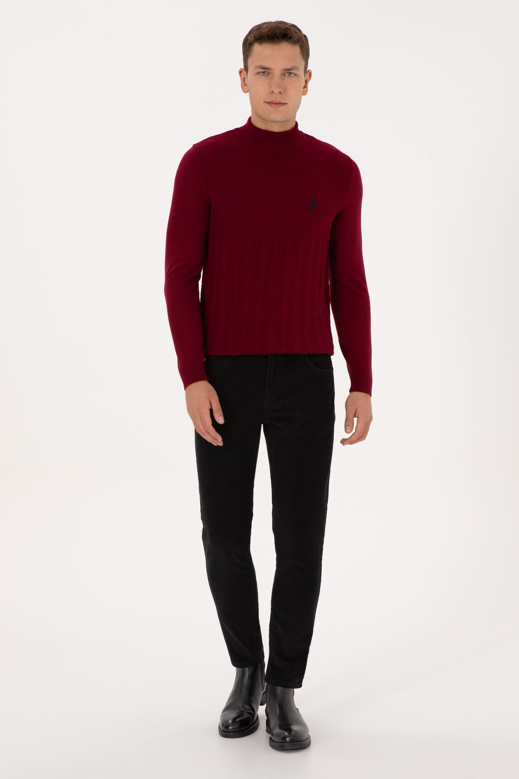 Erkek Siyah Kanvas Pantolon - U.s. polo assn фото 7