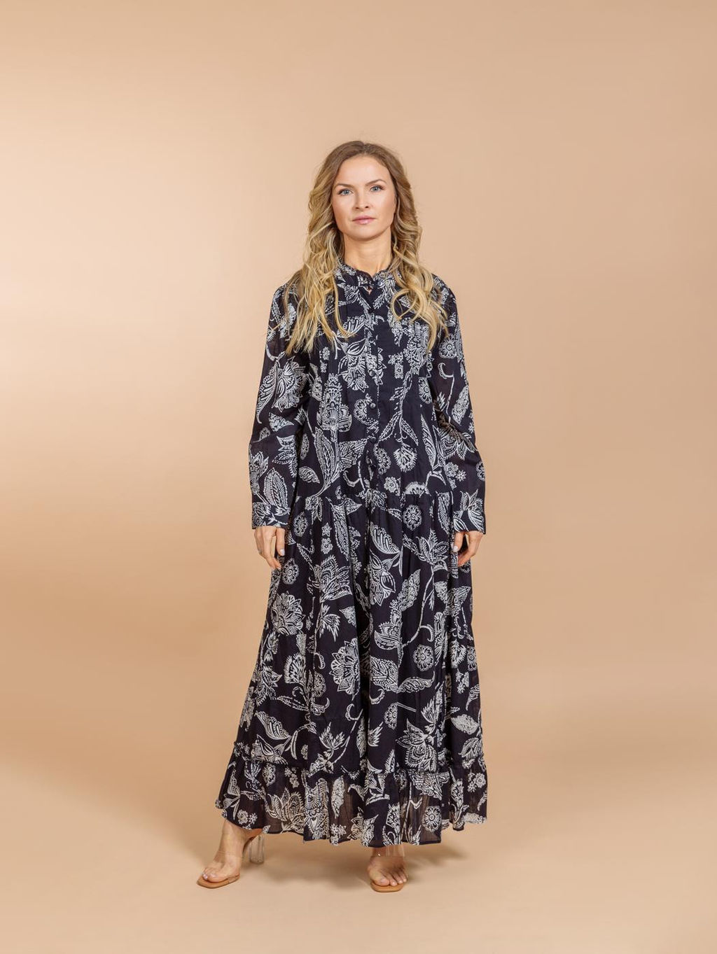 Платье (хлопок) №25-242-1 (Лето-2025) - Ганг фото 4