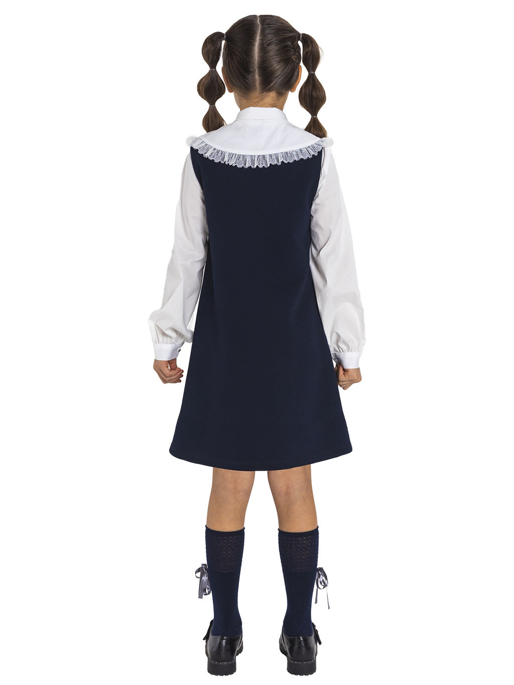 Школьный сарафан для девочки О76561 - Карамелли фото 2