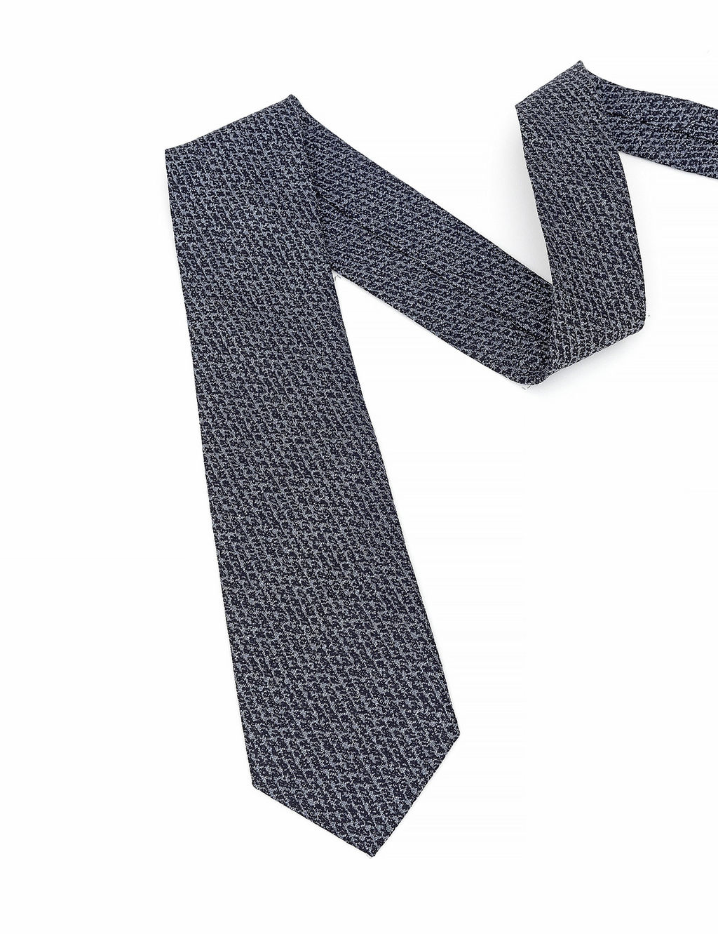 Черный шелковый галстук - Cacharel фото 6