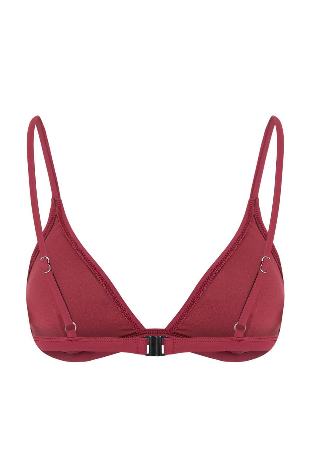 Bordo Ucgen Kapl? Basic Bikini Ustu TBESS20BU0268