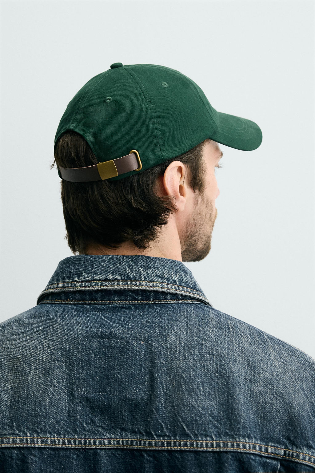 GORRA PARCHE LETRA / Verde - Zara фото 3