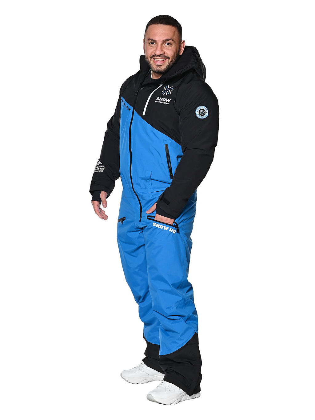 Комбинезон AA-0207 Синий - Snow headquarter фото 53