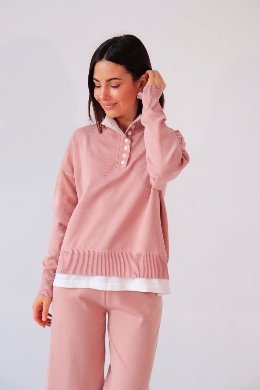 Martichelli Костюм трикотажный пудровый