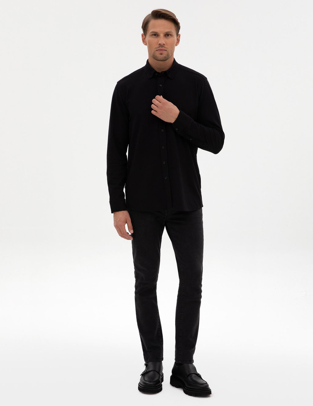 Siyah Regular Fit _rme G_mlek - Pierre cardin фото 4