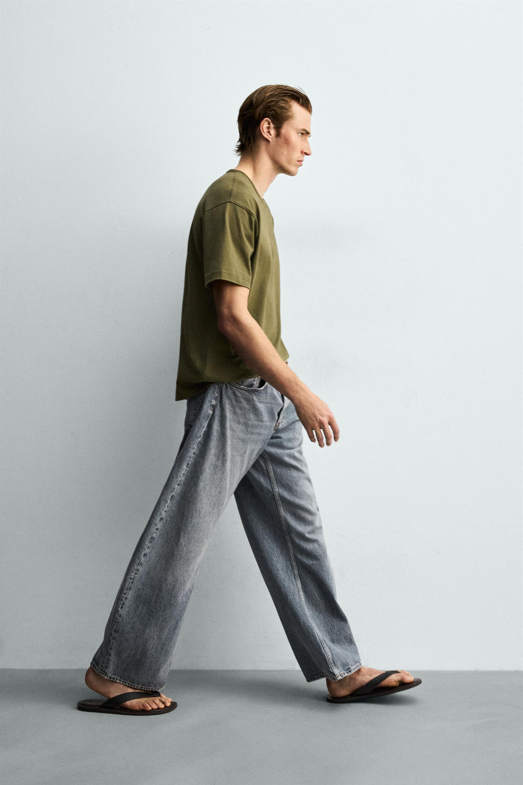 JEANS BARREL FIT / Azul lavado