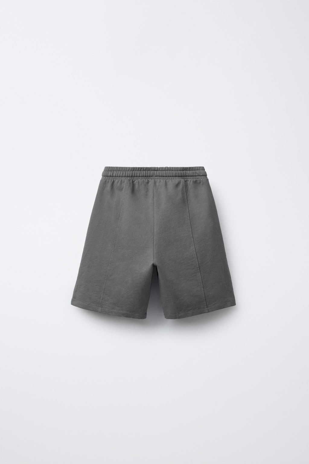 GRAFFITI TEXT STRAIGHT BERMUDA SHORTS - Zara фото 2