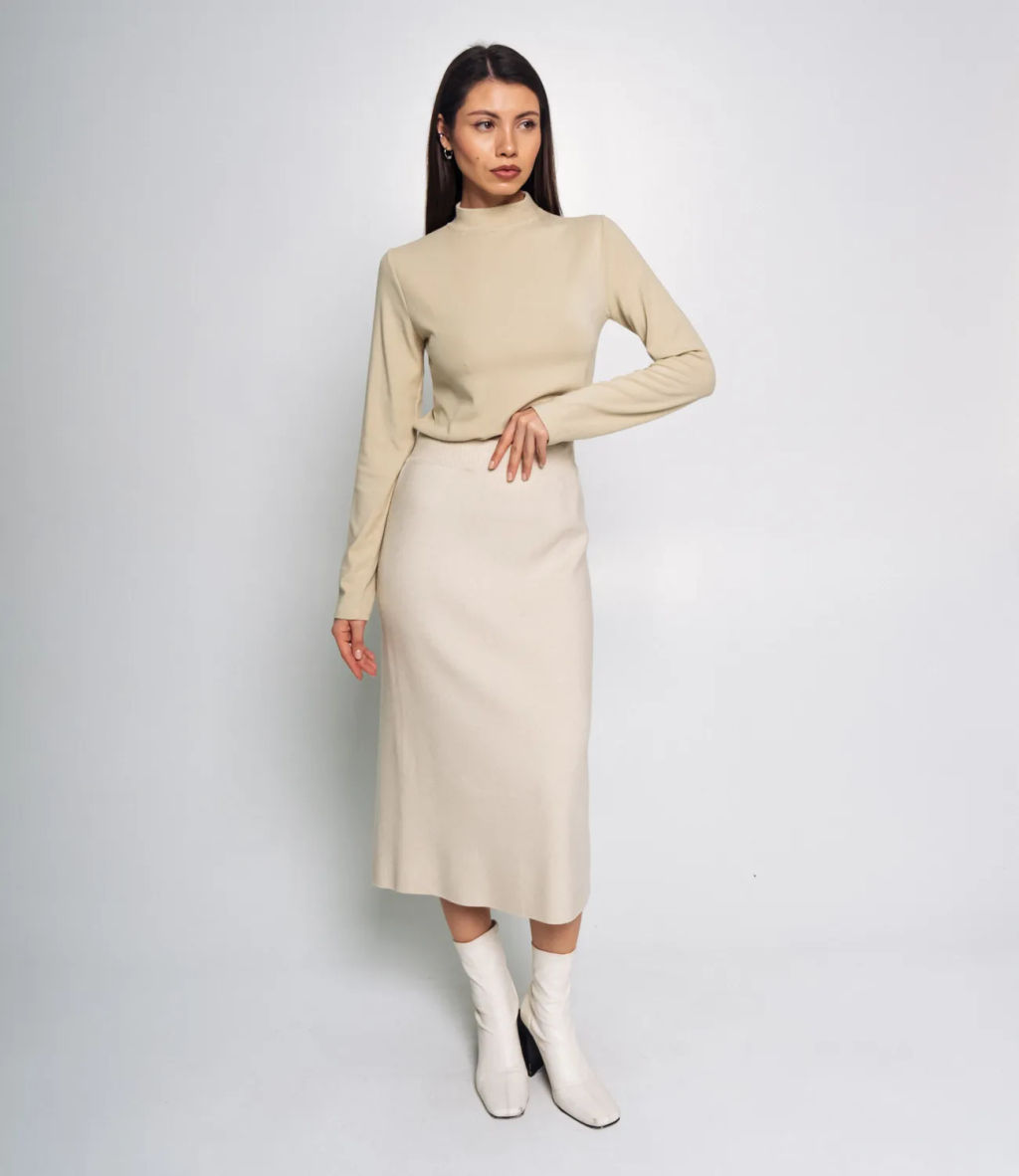 Водолазка #КТ801 (10), бежевый - Dommod фото 4