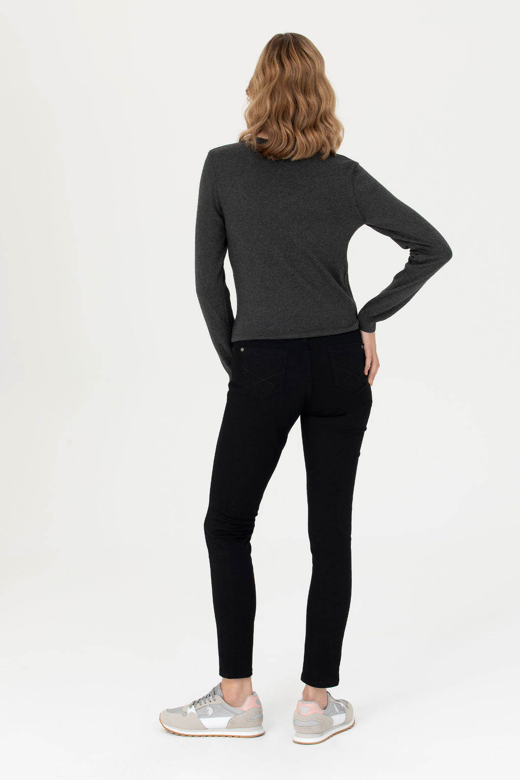 U. S. Polo Assn / Женские черные брюки - U.s. polo assn фото 4