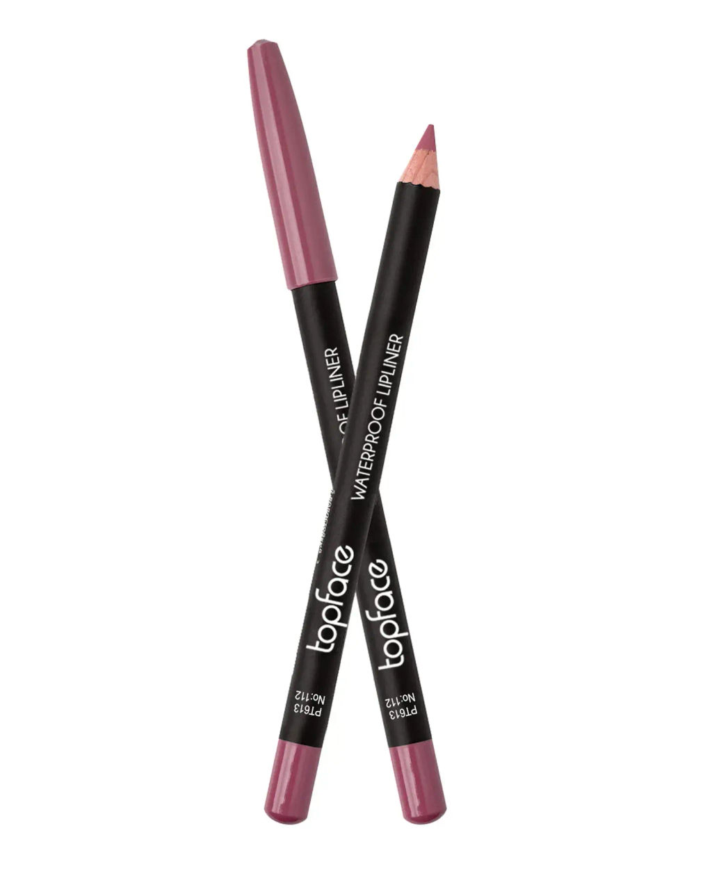 Topface Карандаш для губ водостойкий Waterproof Lipliner №112, PT613 (1.14 г)