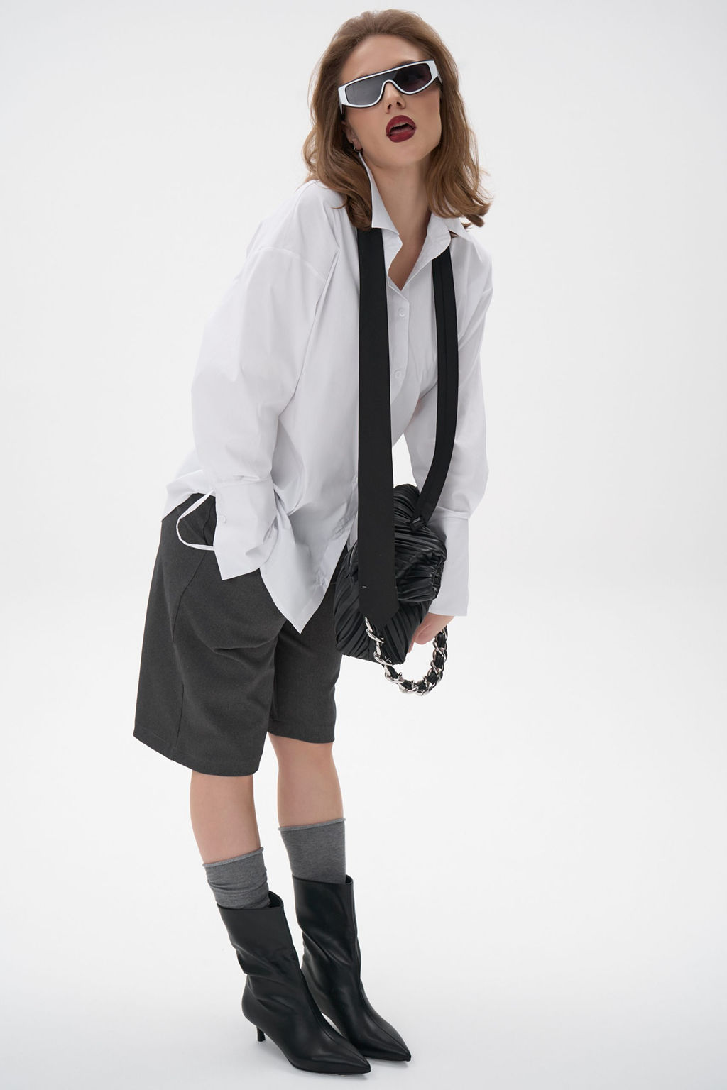 Бермуды Дана (серый) - Эльза фото 5