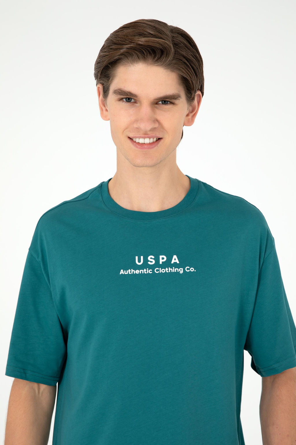 Мужская темно-зеленая футболка Неожиданная скидка в корзине - U.s. polo assn фото 2