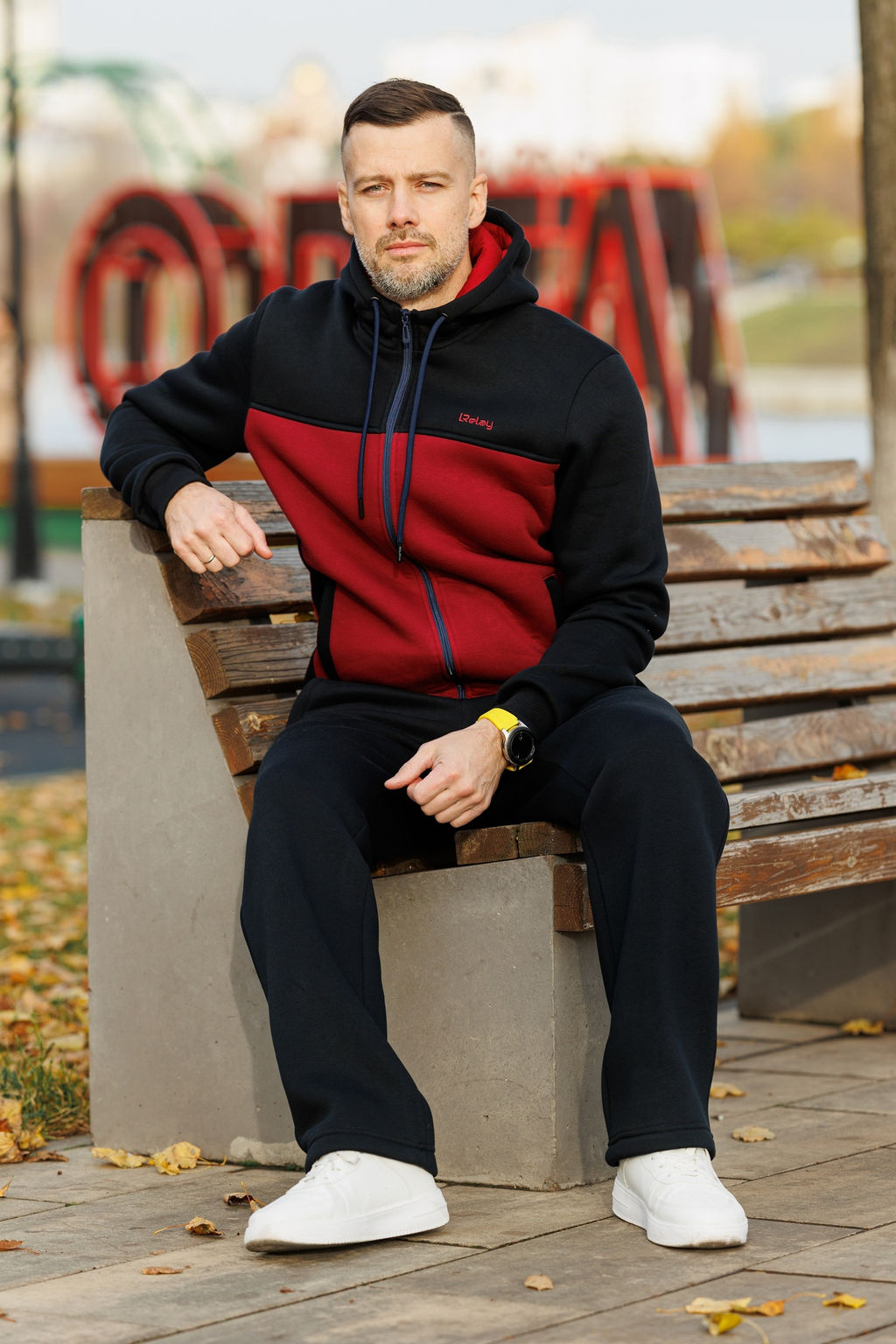 С НАЧЕСОМ утепленный спортивный костюм Футер 3-х нитка