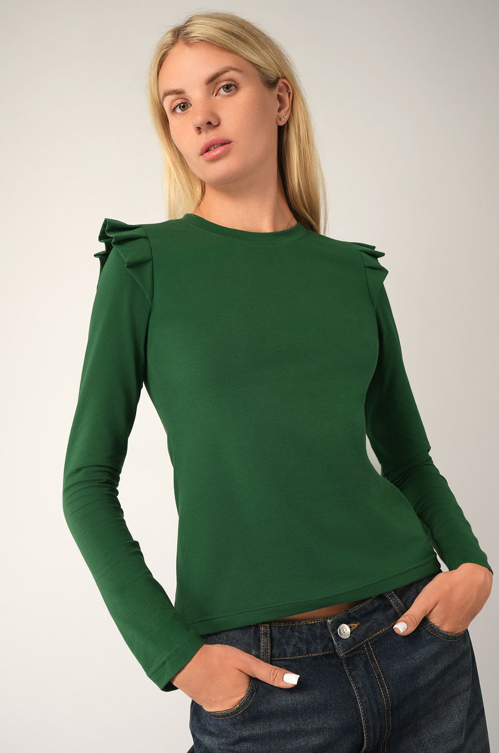 Женский лонгслив с крылышками Happyfox