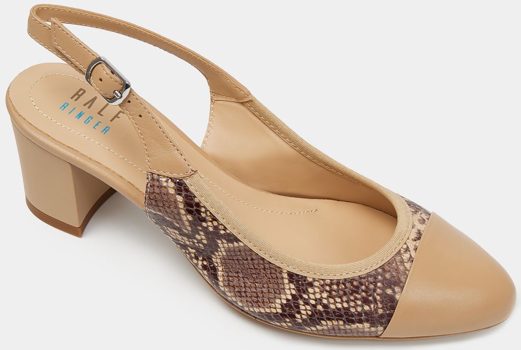 Туфли открытые Ralf Ringer AGNIA натуральная кожа бежевый  фото 5
